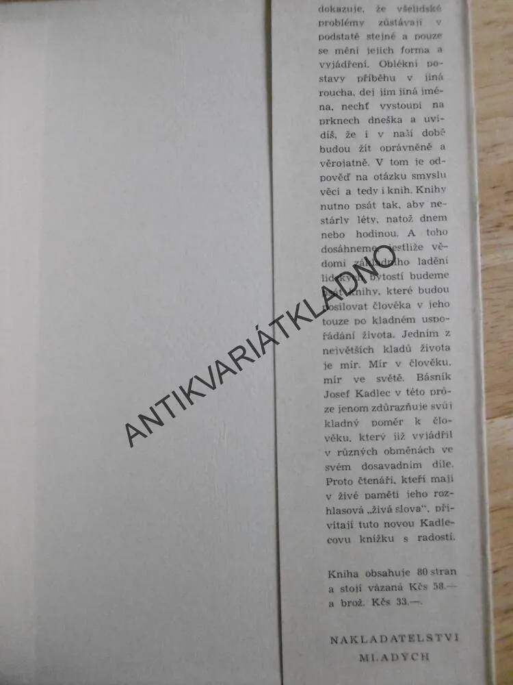 BÁJEČNÝ PTÁK FUNG, JOSEF KADLEC,