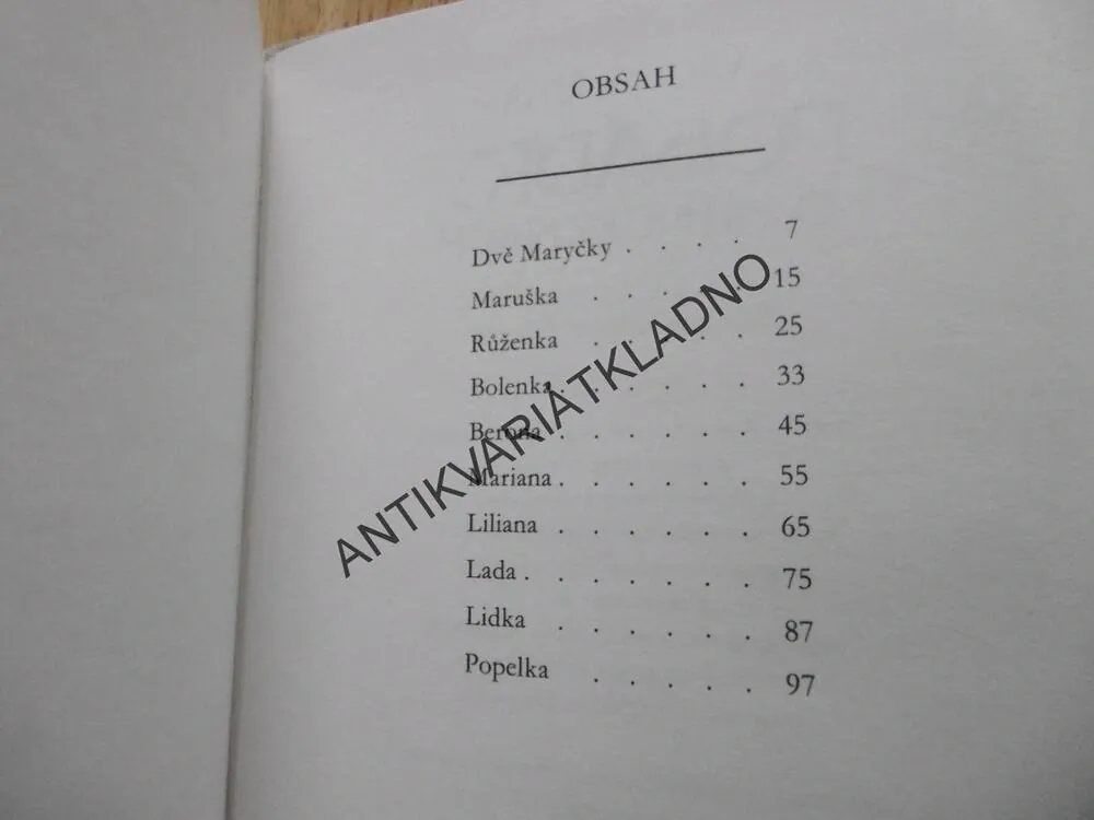 POHÁDKY O PRINCEZNÁCH, VÁCLAV ŘÍHA, ARTUŠ SCHEINER