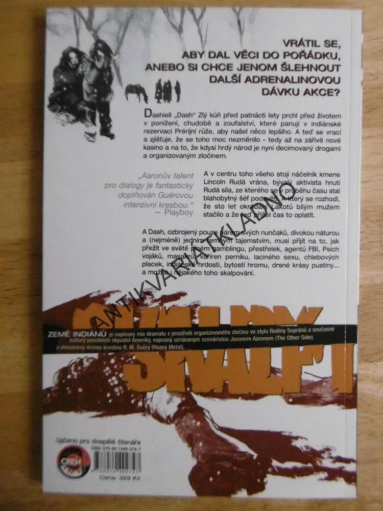 SKALPY, ZEMĚ INDIÁNŮ, JASON AARON, R.M. GUÉRA