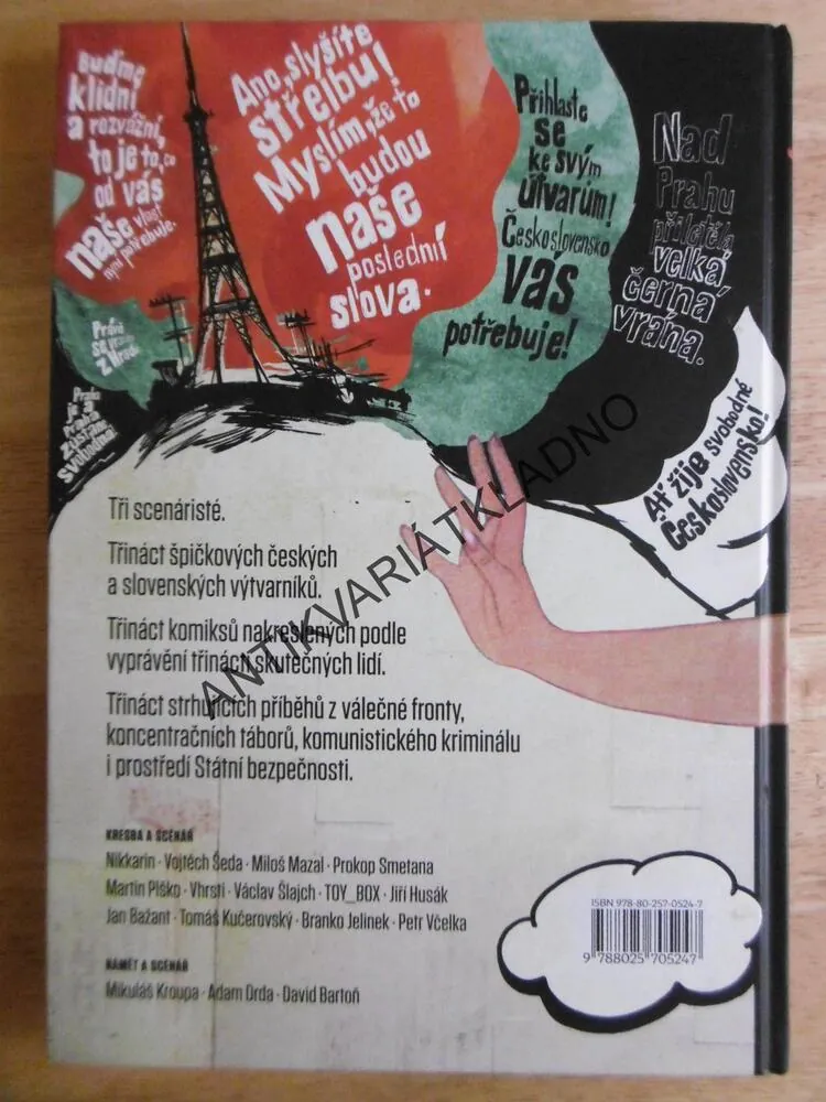 JEŠTĚ JSME VE VÁLCE, PŘÍBĚHY 20. STOLETÍ, KOMIKS