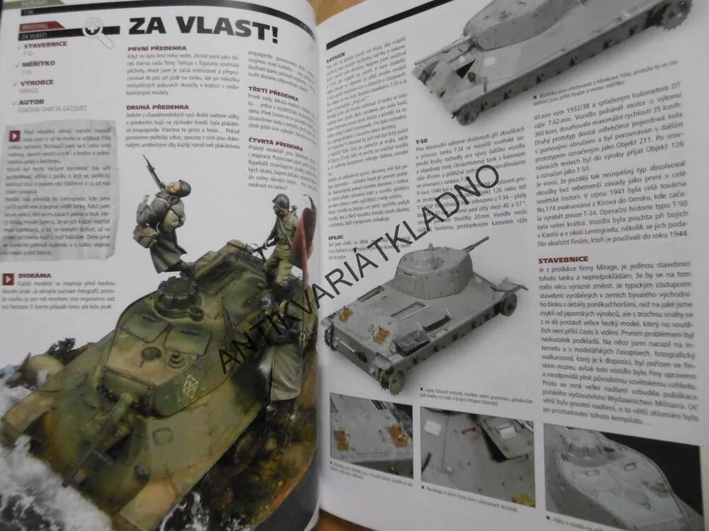 ČASOPIS MODELÁŘ SPECIÁL DIORÁMY II.,