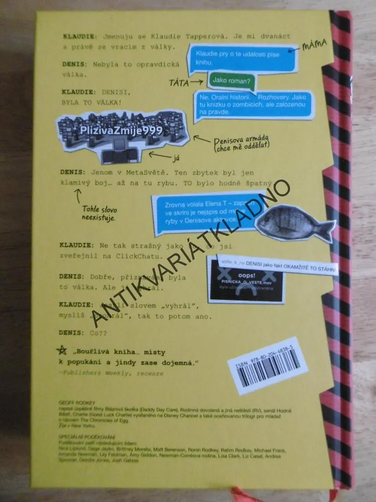 DVOJČATA NA BITEVNÍM POLI, GEOFF RODKEY, **an