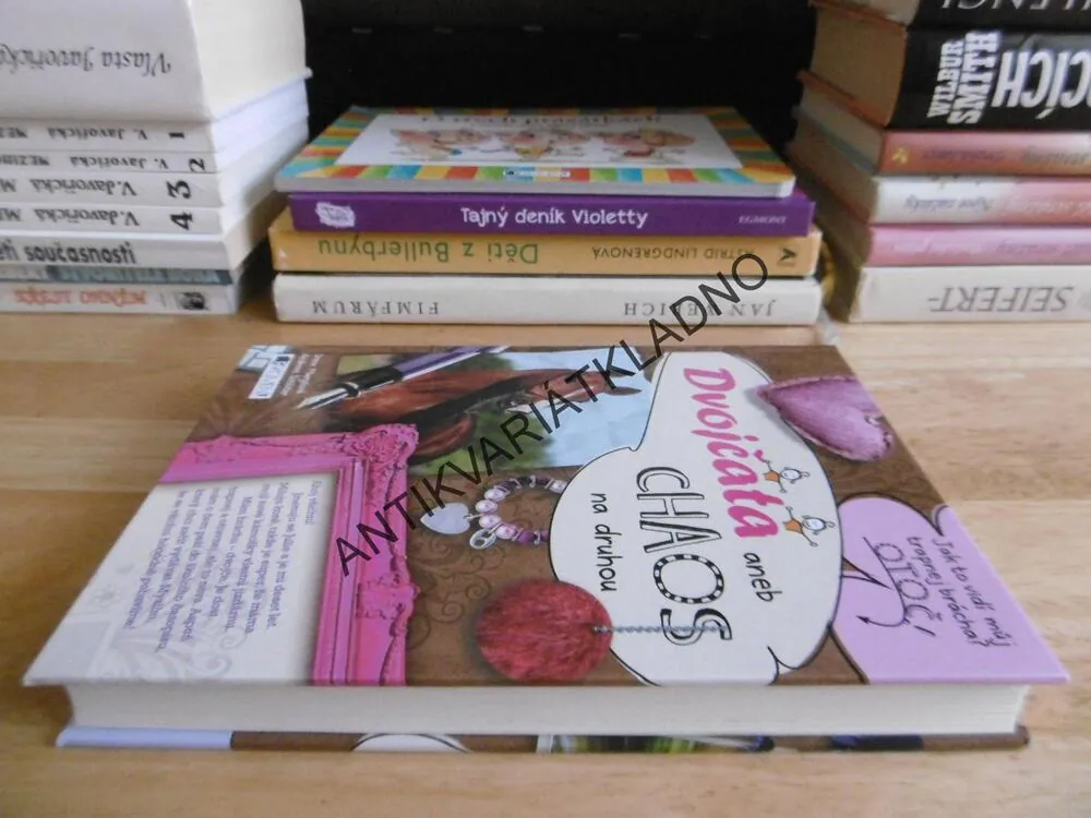 DVOJČATA ANEB CHAOS NA DRUHOU, IRENE MARGILOVÁ, OBOUSTRANNÁ KNIHA, **an