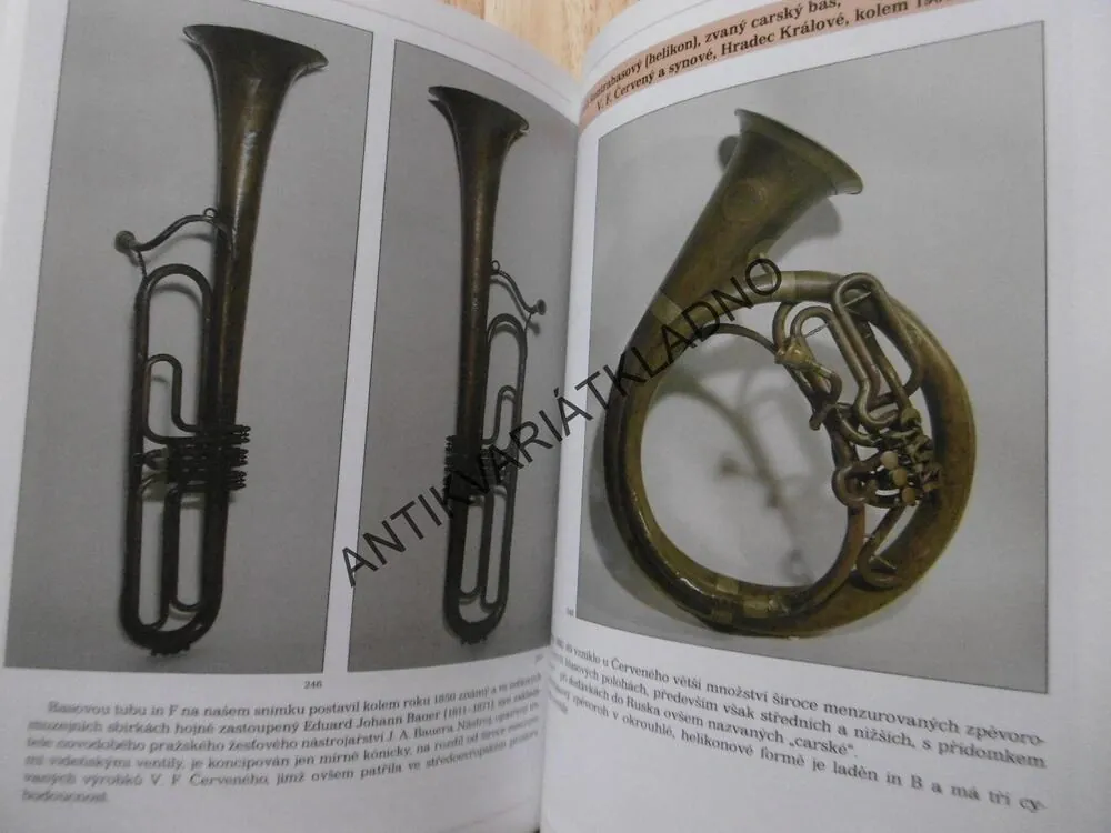 HUDEBNÍ NÁSTROJE, FOTOGRAFICKÝ ATLAS, BOHUSLAV ČÍŽEK, BEZ CD, **an