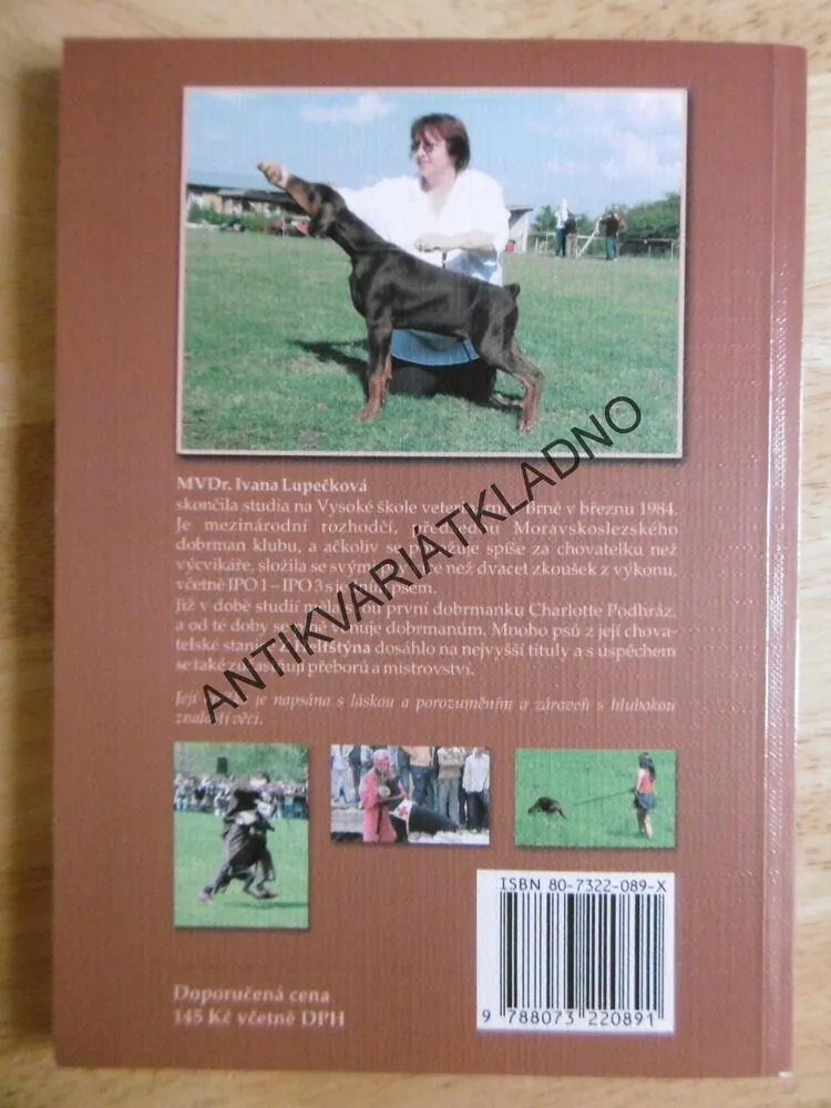 DOBRMAN, IVA LUPEČKOVÁ, CHOVÁME PSY, **an