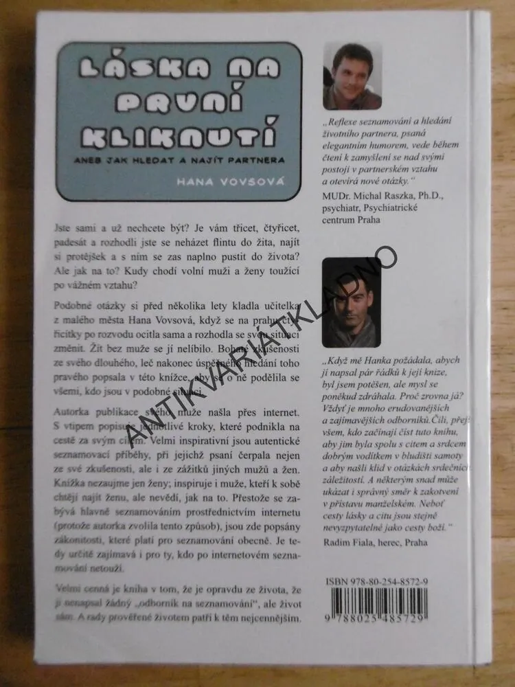 LÁSKA NA PRVNÍ KLIKNUTÍ ANEB JAK HLEDAT A NAJÍT PARTNERA, HANA VOVSOVÁ, **an