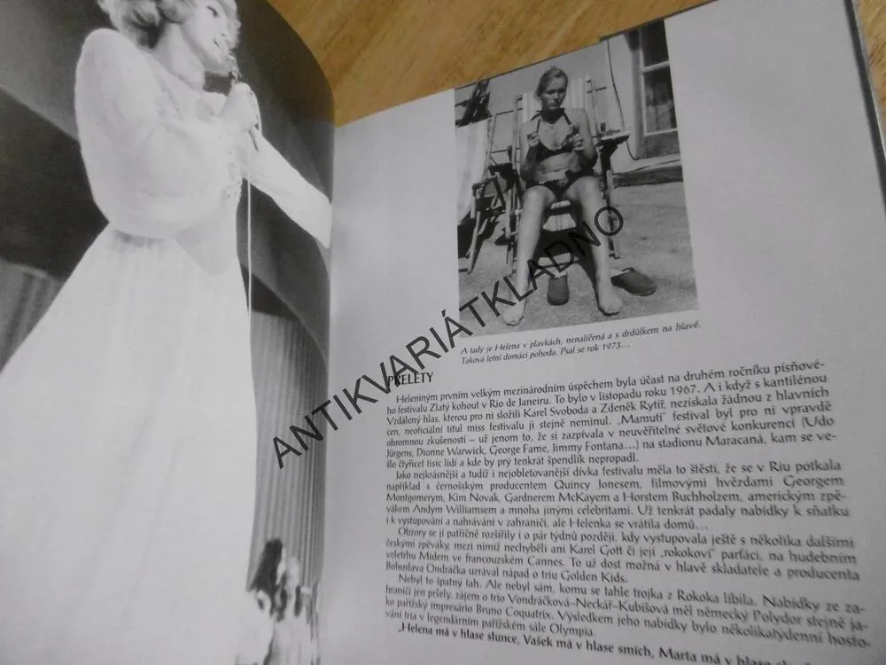 HELENA 40 LET NA VRCHOLU, ROBERT ROHÁL, **an
