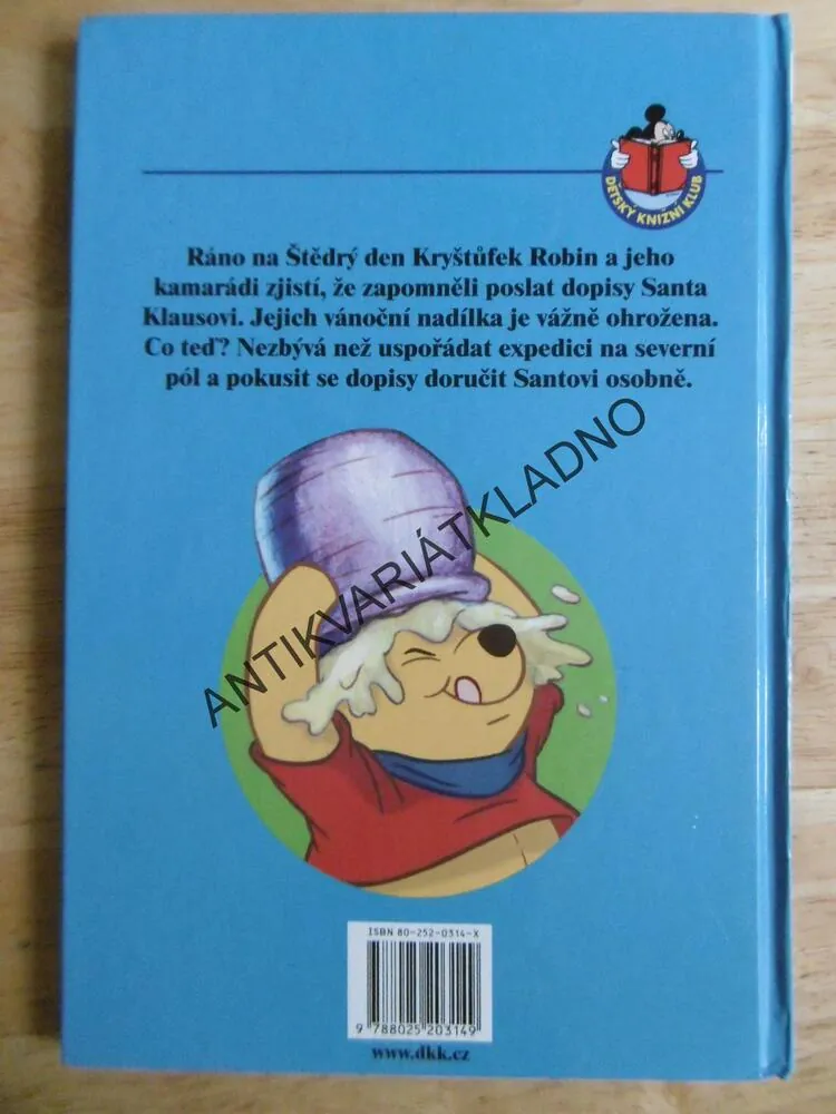 MEDVÍDEK PÚ, VZPOMÍNKA NA VÁNOČNÍ EXPEDICI, WALT DISNEY