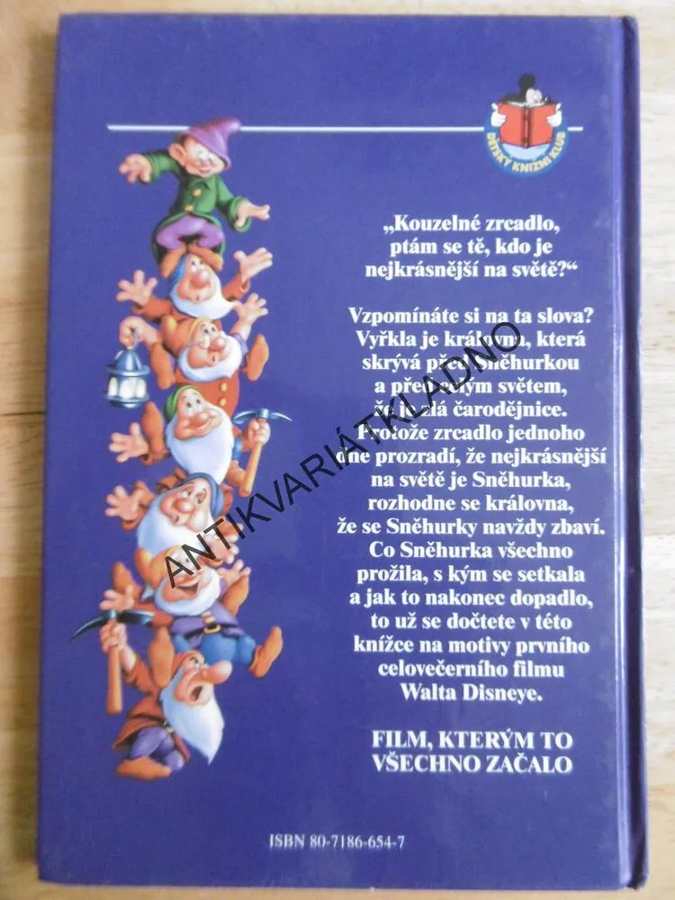 SNĚHURKA A SEDM TRPASLÍKŮ, WALT DISNEY, **an