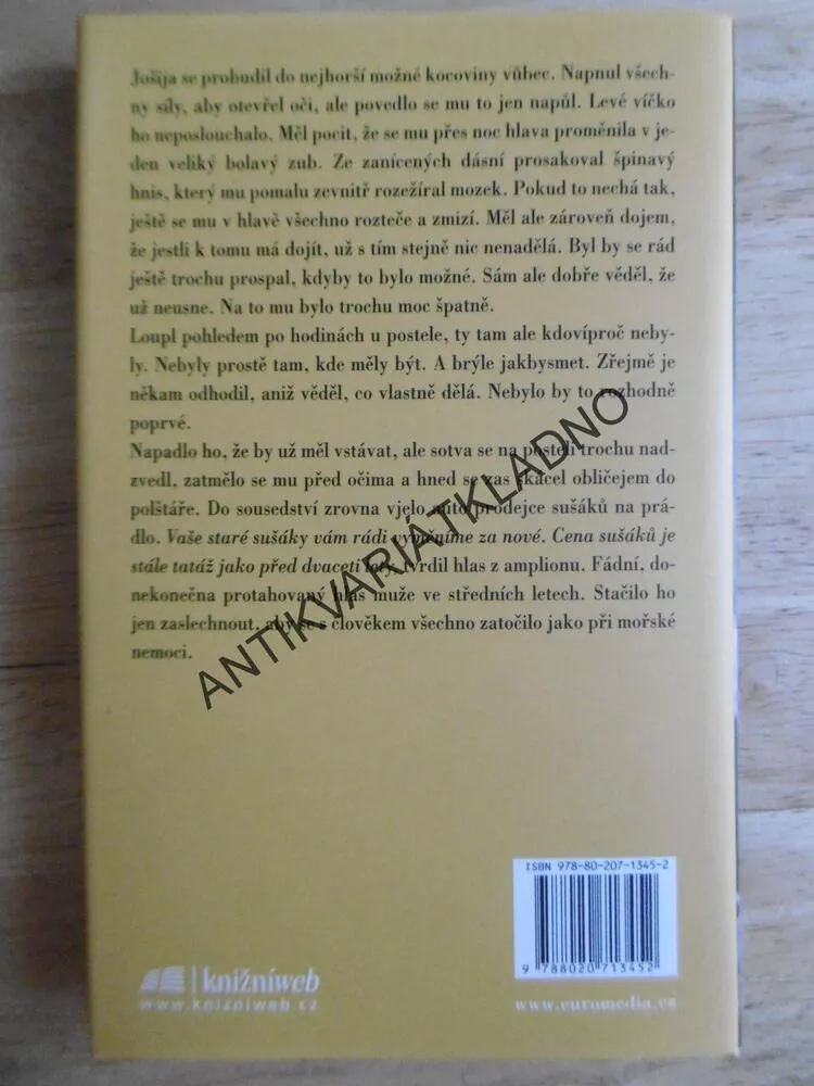 PO OTŘESECH, HARUKI MURAKAMI, **an