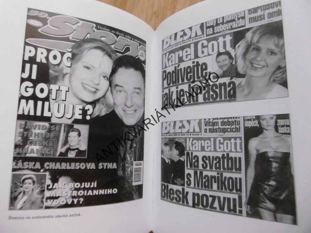 MARIKA, TŘI ROKY S IDOLEM, MARIKA SÖRÖSOVA, KAREL GOTT, OLDŘICH DUDEK