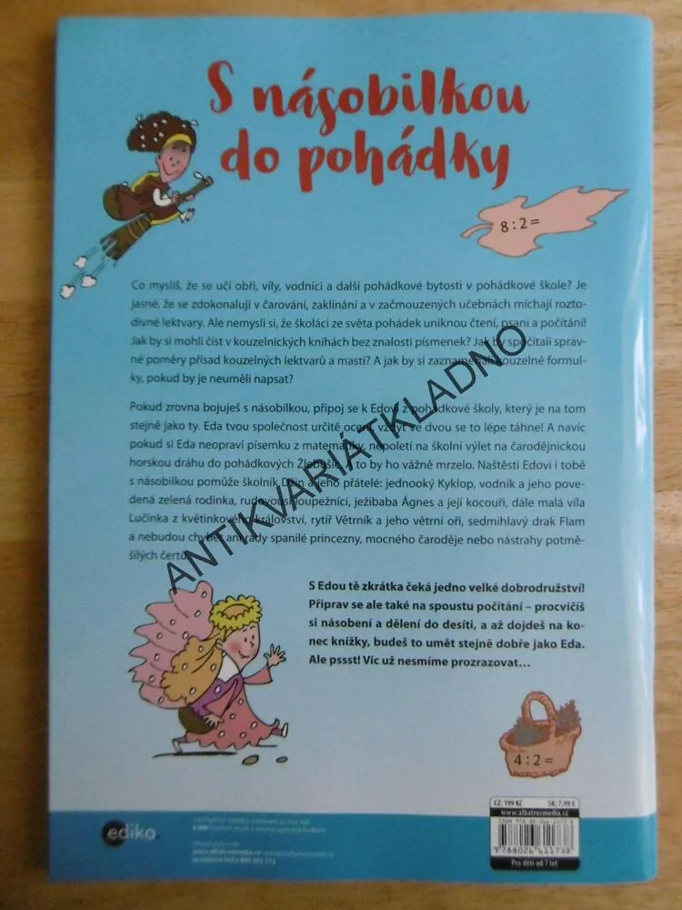 S NÁSOBILKOU DO POHÁDKY, MATEMATIKY, ANDREA BRÁZDOVÁ