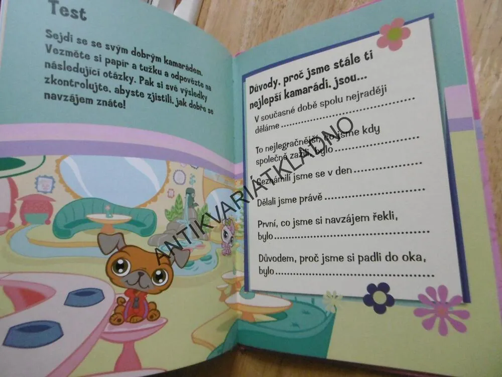 NOVÉ ALBUM SE SAMOLEPKAMI, LITTLEST PET SHOP,