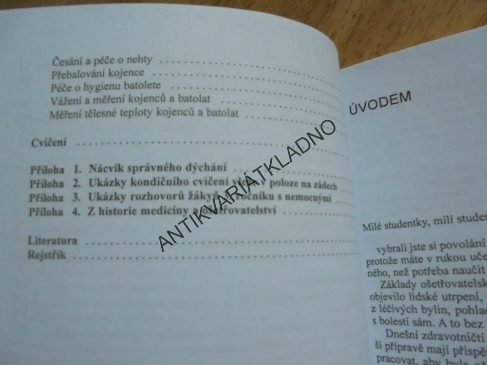 OŠETŘOVATELSTVÍ 1., ROZSYPALOVÁ, ZDRAVOTNICKÉ ŠKOLY