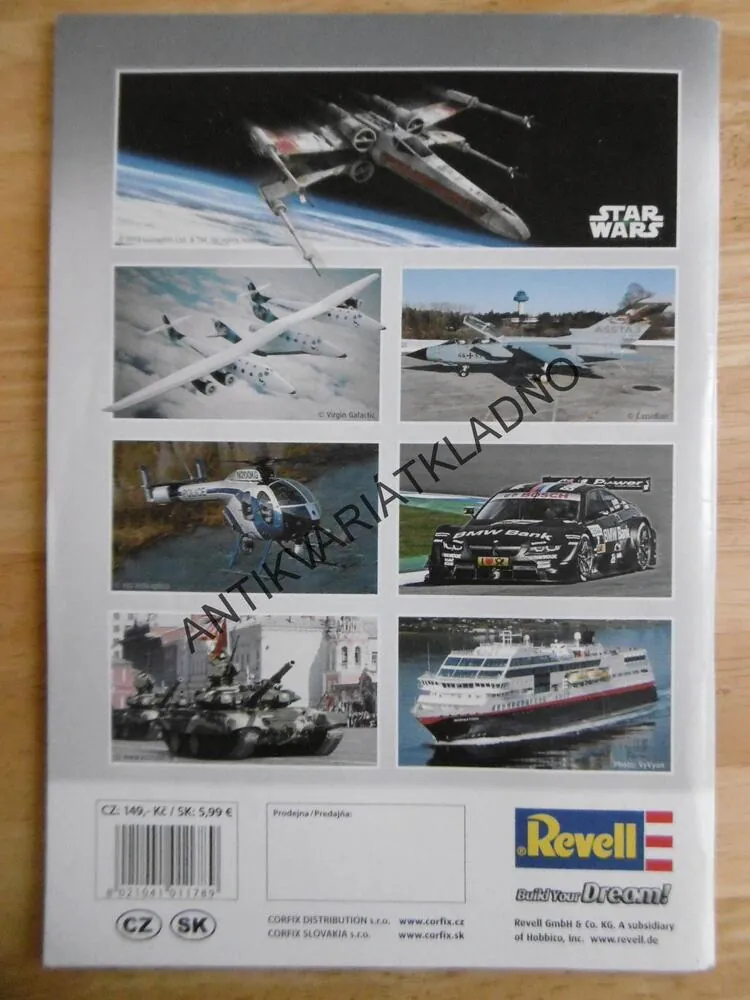 REVELL, MODEL KATALOG, CZ, SK, 2013, SPECIÁLNÍ EDICE
