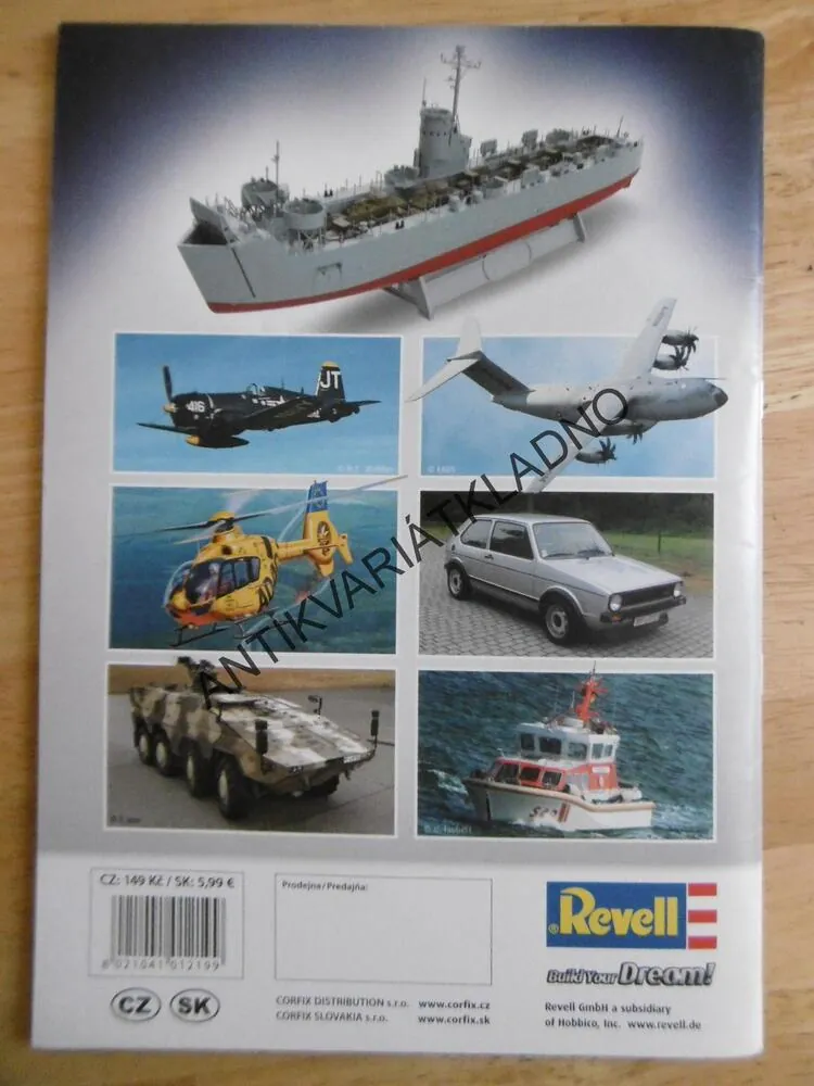 REVELL, MODEL KATALOG, CZ, SK, 2014, SPECIÁLNÍ EDICE