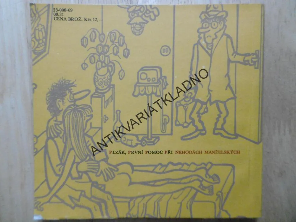 PRVNÍ POMOC PŘI NEHODÁCH MANŽELSKÝCH, PLZÁK, NEPRAKTA, 1967