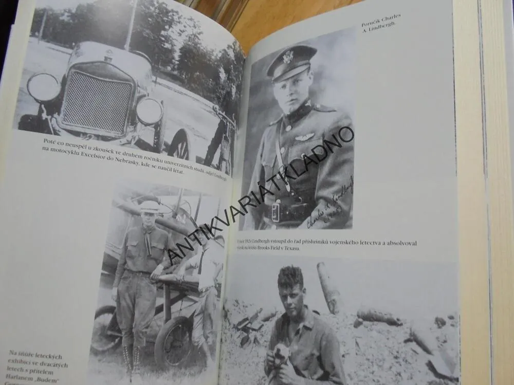 LINDBERGH, A.SVOTT BERG, PILOT, LETECTVÍ,