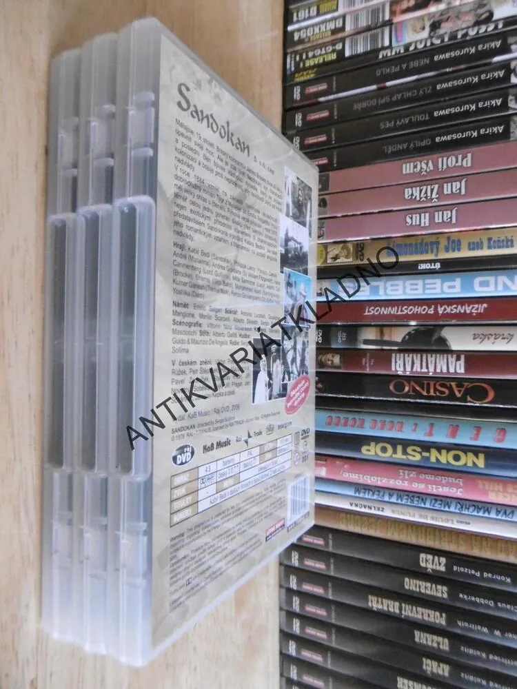 SANDOKAN 1-6, 2 DVD FILM