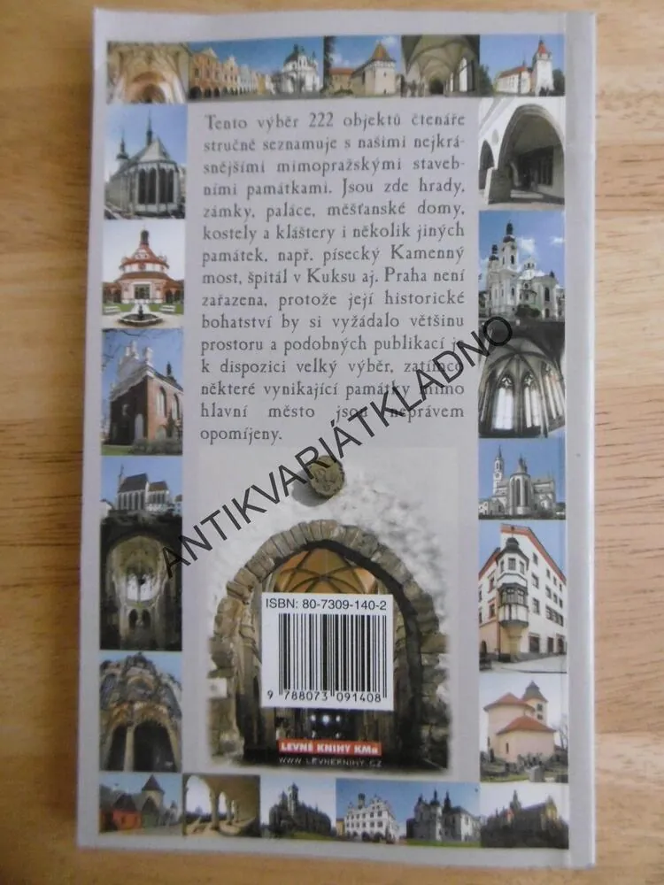 222 NEJKRÁSNĚJŠÍCH HISTORICKÝCH PAMÁTEK, DO KAPSY, **an