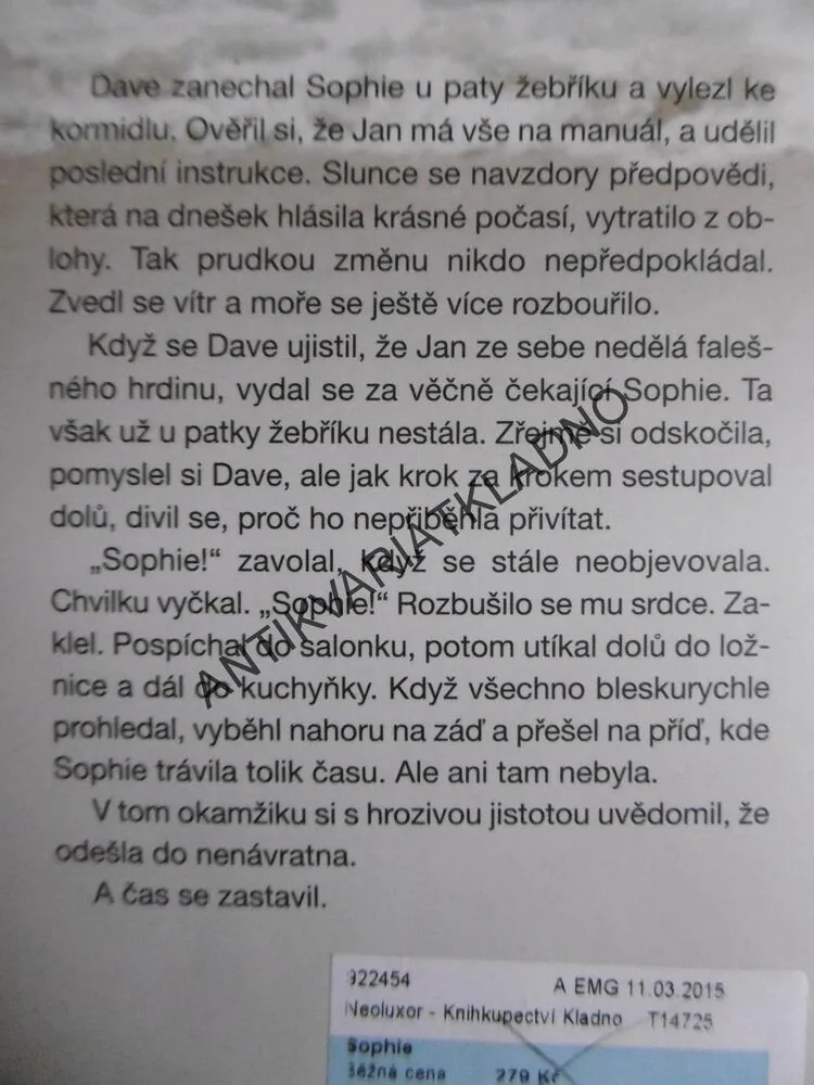 SOPHIE, EMMA PEARSEOVÁ, PES, PSI, **an