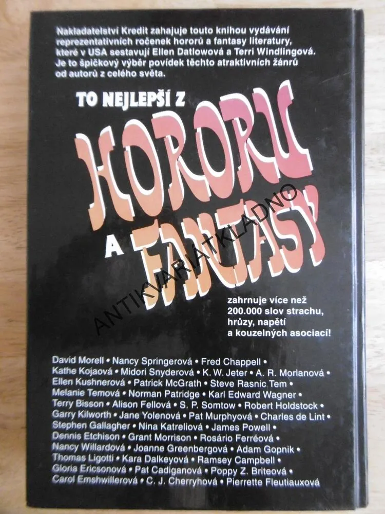 TO NEJLEPŠÍ Z HORORU A FANTASY, PRVNÍ REPREZENTATIVNÍ ROČENKA
