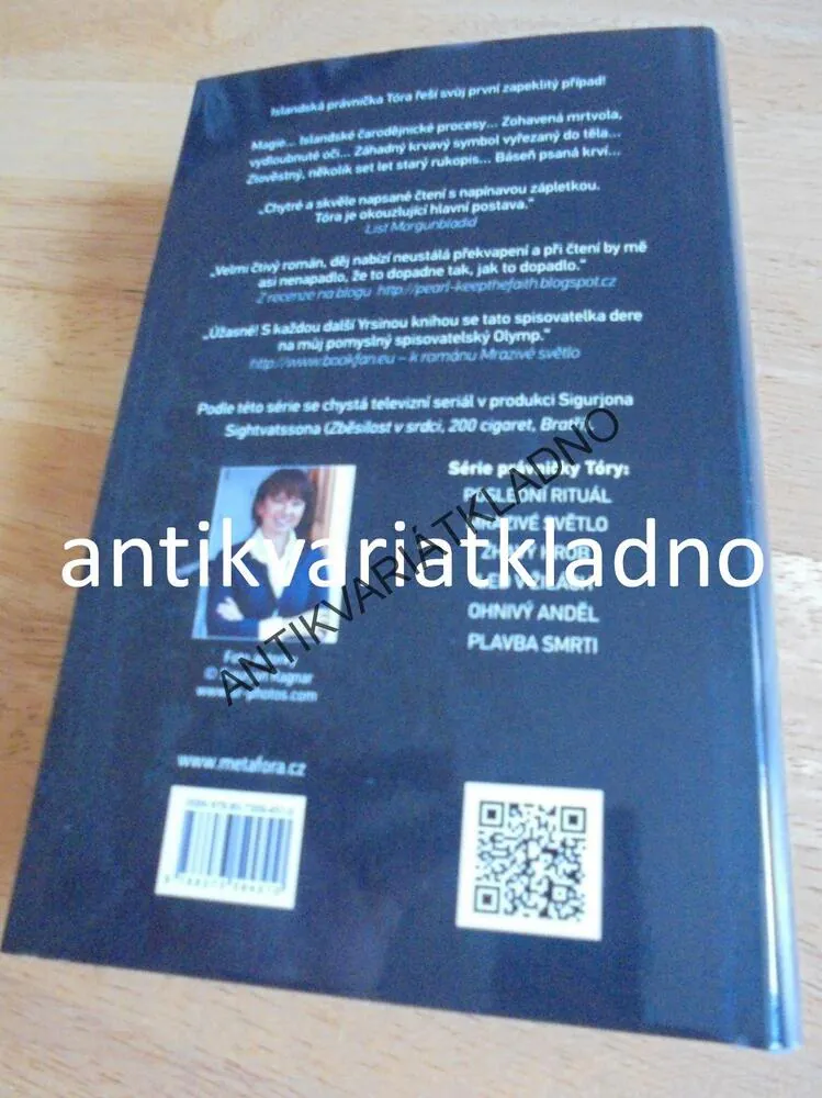 POSLEDNÍ RITUÁL, YRSA SIGURDARDÓTTIR