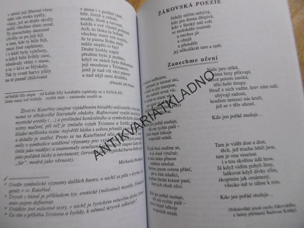ČÍTANKA PRO 1.ROČNÍK SOŠ