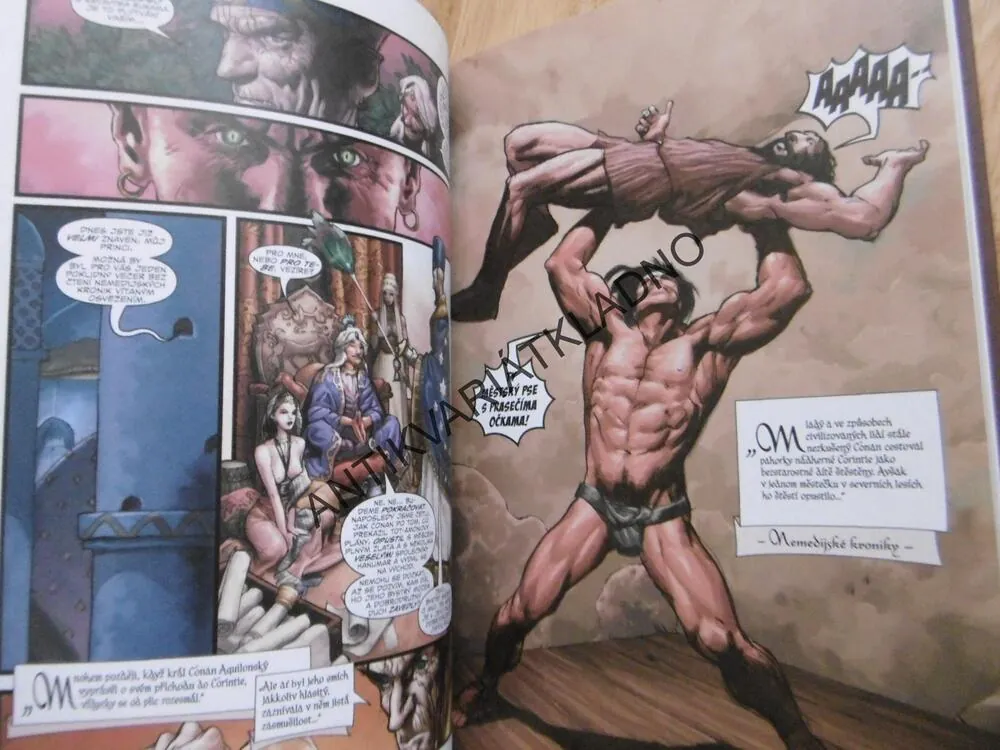 CONAN SLONÍ VĚŽ, KOMIKS, BUSIEK, CARY NORD,
