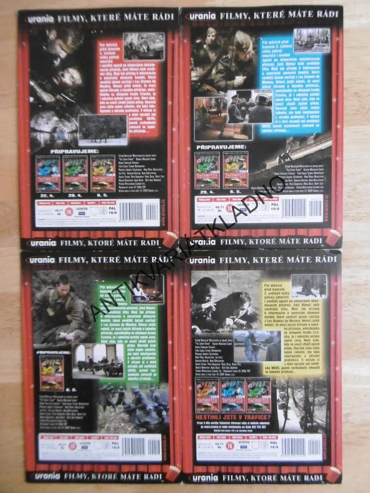TAJEMSTVÍ ŠIFROVACÍ VĚŽE 1-4, DVD FILM