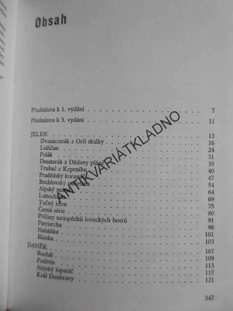 HALALI, MYSLIVOST, JAROMÍR JAVŮREK, LOVECKÉ VZPOMÍNKY, 1977