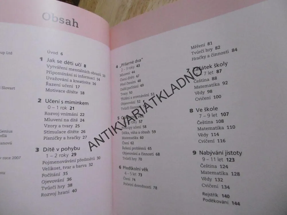 VYCHOVEJTE SI GÉNIA, ZÁBAVNÉ ČINNOSTI PODPORUJÍCÍ ROZVOJ MYŠLENÍ DĚTÍ OD 0 DO 11 LET,KEN ADAMS