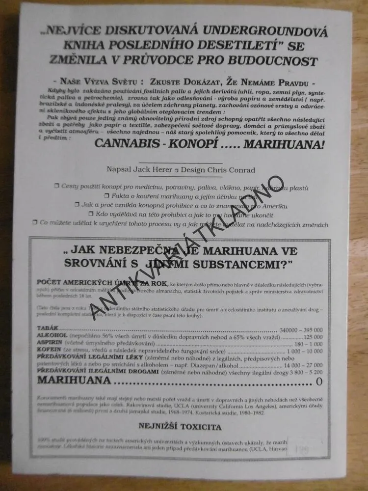 SPIKNUTÍ PROTI KONOPÍ ANEB CÍSAŘ NEMÁ ŠATY, MARIHUANA, ROSTLINA, KVĚTINA