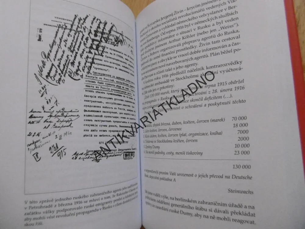 TAJNÁ AKTA PARVUS, ZÁKULISÍ BOLŠEVICKÉ REVOLUCE V RUSKU, ELISABETH HERESCHOVÁ