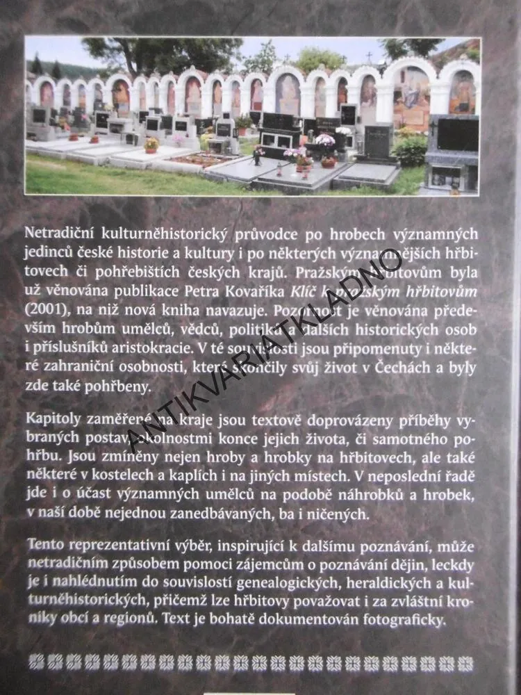 KLÍČ K ČESKÝM HŘBITOVŮM, PETR KOVAŘÍK, BLANKA FRAJEROVÁ