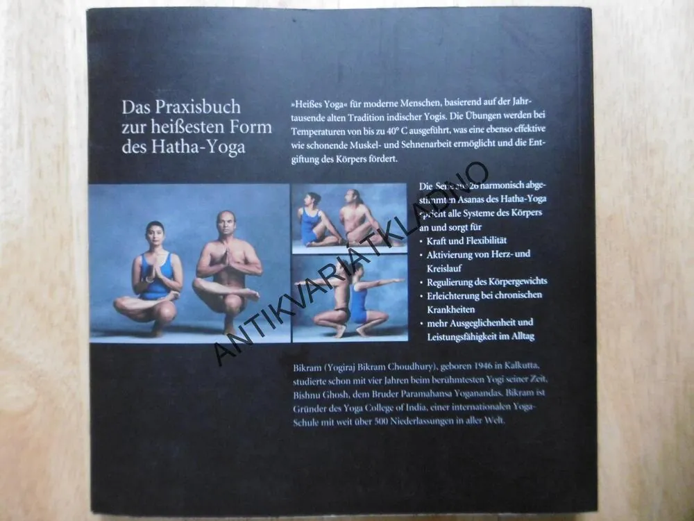 BIKRAM YOGA, BIKRAM CHOUDHURY- NĚMECKY