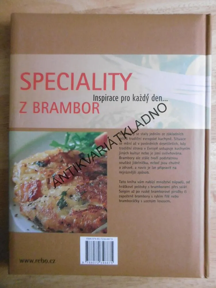 INSPIRACE PRO KAŽDÝ DEN ...SPECIALITY Z BRAMBOR, VAŘÍME A PEČEME S REBEM, **an