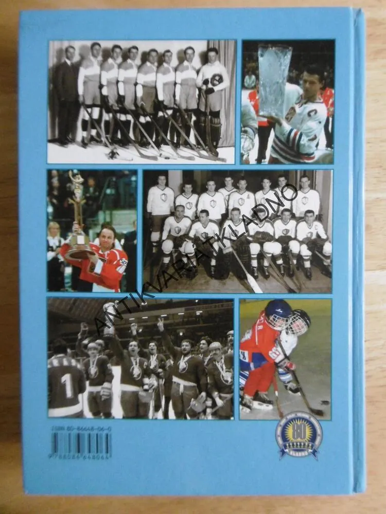 KLADNO HOKEJOVÉ, JOSEF JÁGR, MIROSLAV OLIVERIUS, 80 LET HOKEJE 1924-2004, HOKEJ, AUTOGRAM JAROMÍR JÁGR, **an