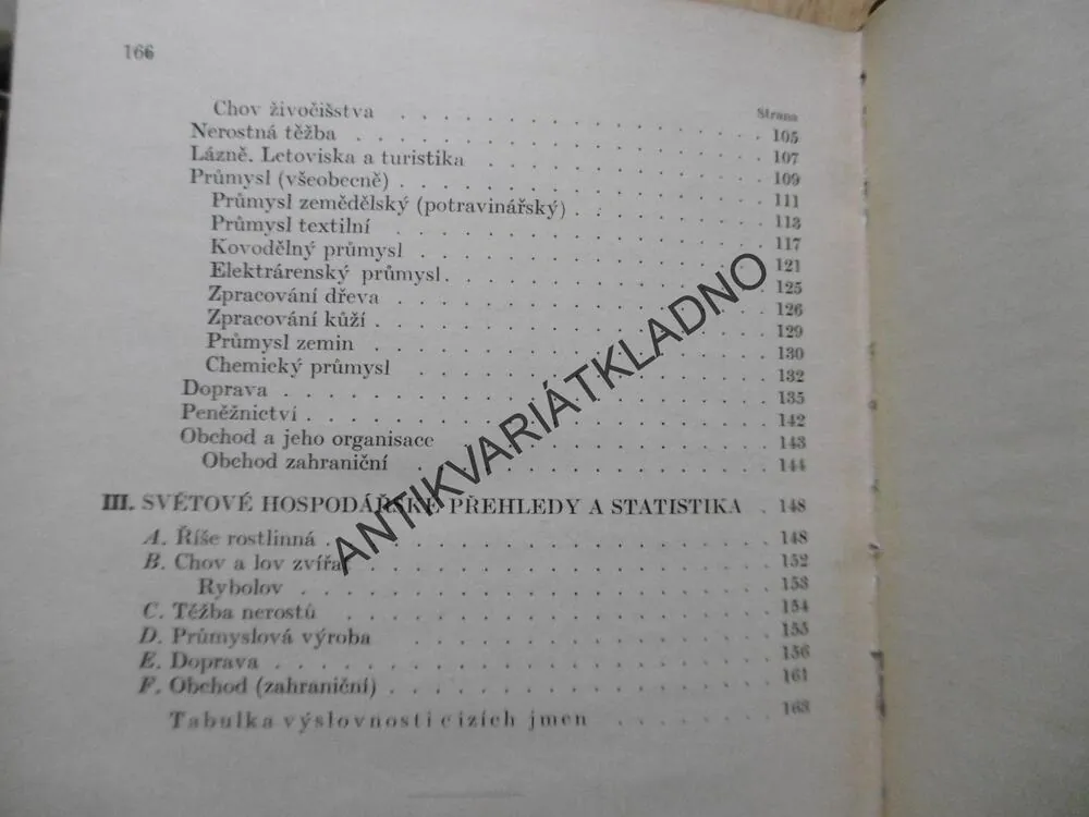 HOSPODÁŘSKÝ ZEMĚPIS PRO VEŘEJNÉ ŠKOLY OBCHODNÍ, PRO 1.ROČ., 1937, **an