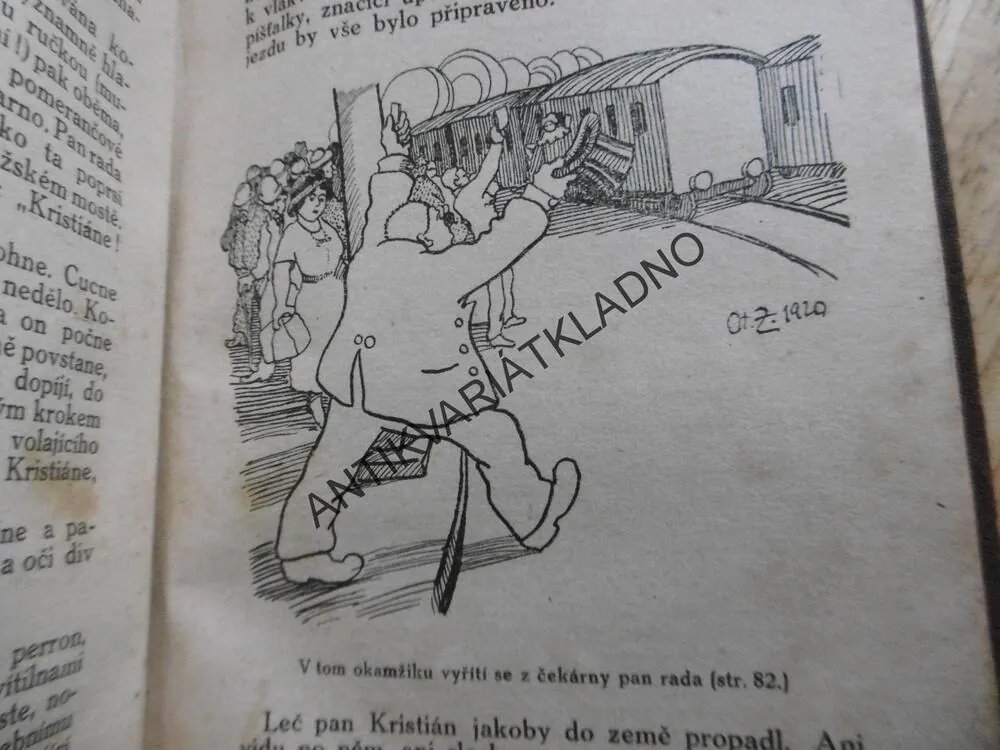 ZE STANIC I STANIČEK, HUMORESKY, 1920, H. ŠPOCL,