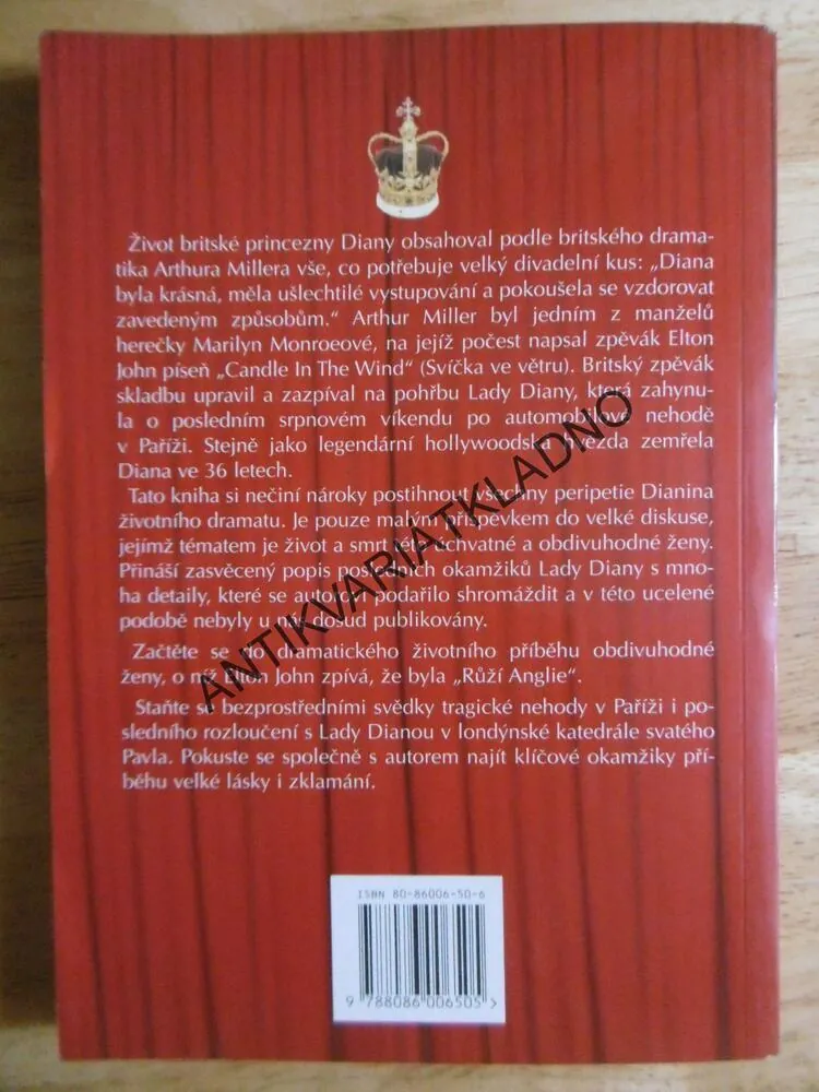 TAJEMSTVÍ ŽIVOTA A SMRTI LADY DIANY, GEORGE F. CANON, **an