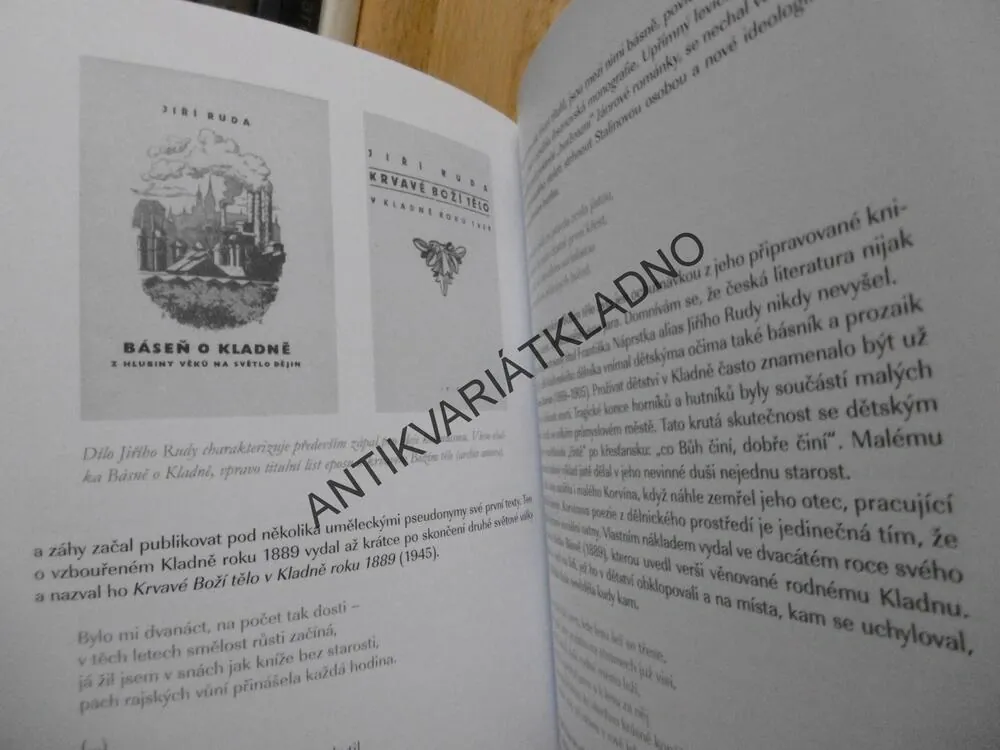 LITERÁRNÍ TOULKY KLADENSKEM, FRANTIŠEK BAĎURA,