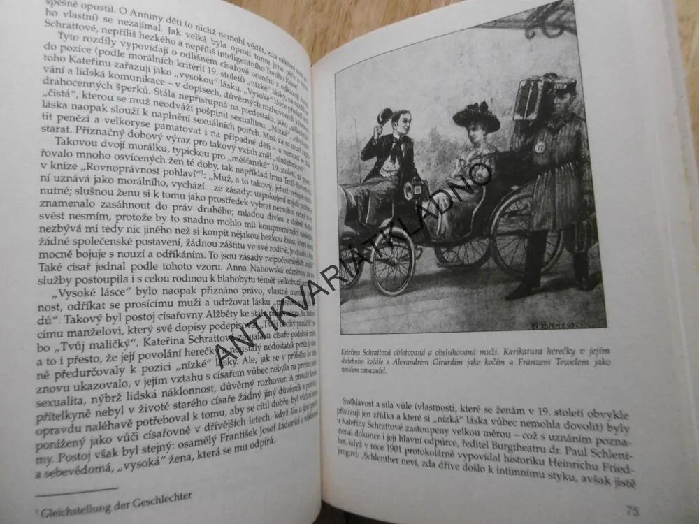 MOJE MILÁ DOBRÁ PŘÍTELKYNĚ, KATEŘINA SCHRATTOVÁ, CÍSAŘ FRANTIŠEK JOSEF 1., BRIGITTE HAMANNOVÁ, **an