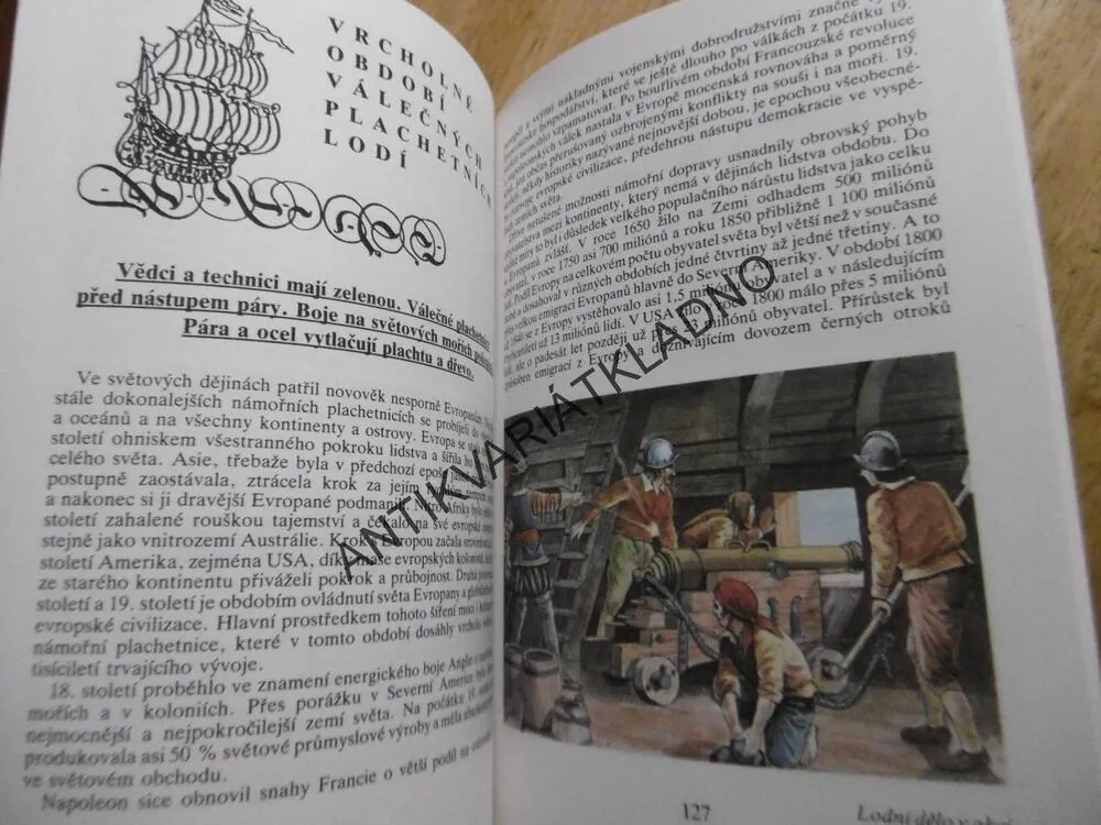 VÁLEČNÍCI POD PLACHTAMI KORÁBŮ, 1-2, VÁCLAV PATOČKA, NÁMOŘNÍ LODĚ, KORÁBY, **an