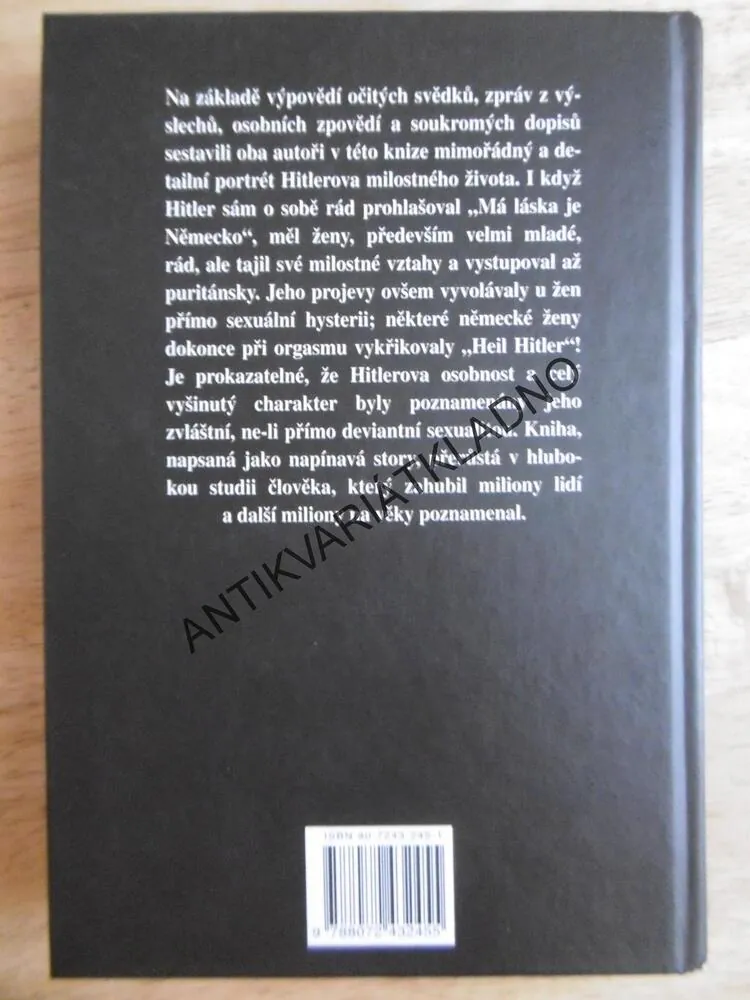 HITLER A ŽENY, MILOSTNÝ ŽIVOT ADOLFA HITLERA, IAN SAYER, DOUGLAS BOTTING, **an