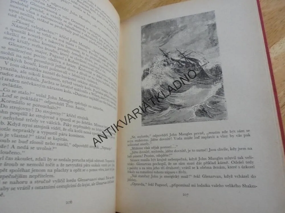 DĚTI KAPITÁNA GRANTA, JULES VERNE, 1953, **an