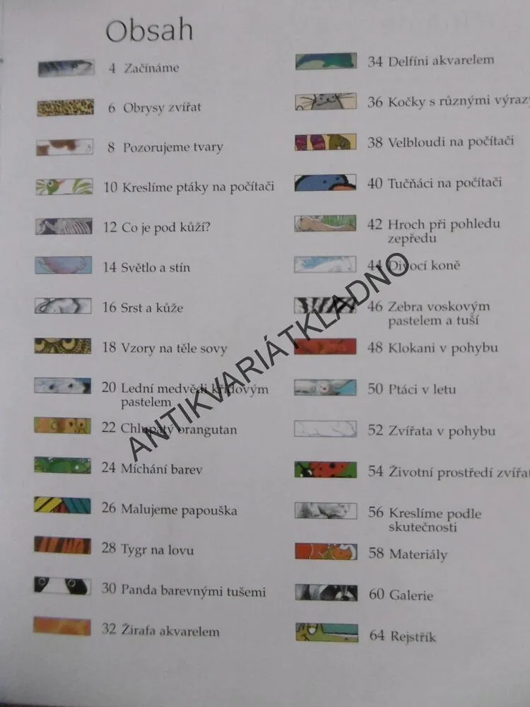 KRESLÍME ZVÍŘÁTKA, PRO ŠKOLÁKY A PŘEDŠKOLÁKY,**an