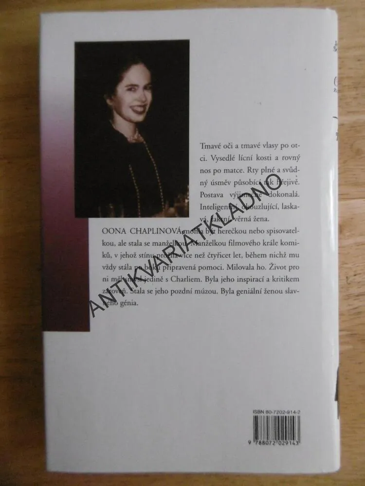 OONA CHAPLINOVÁ, ŽIVOT VE STÍNU, JANE SCOVELLOVÁ, **an