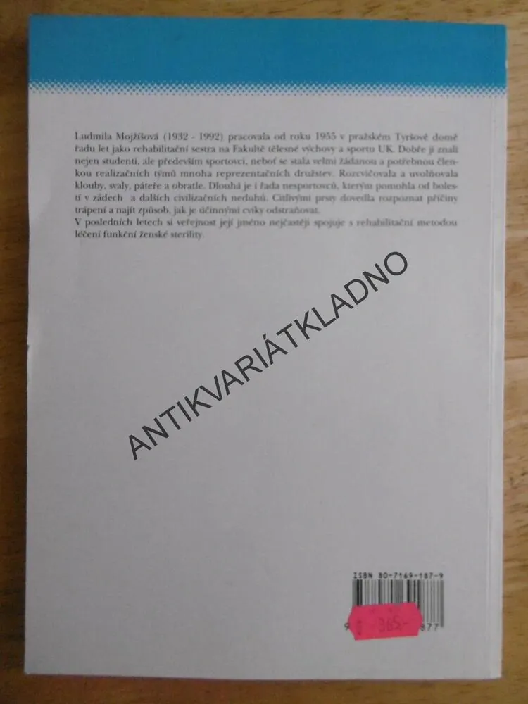 LÉČEBNÉ REHABILITAČNÍ POSTUPY LUDMILY MOJŽÍŠOVÉ, LÉČBA NEPLODNOSTI