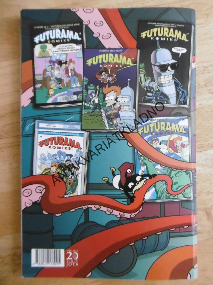 FUTURAMA DOBRODRUŽSTVÍ, KOMIKS, **an